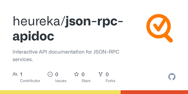 Internal json rpc. Json RPC.