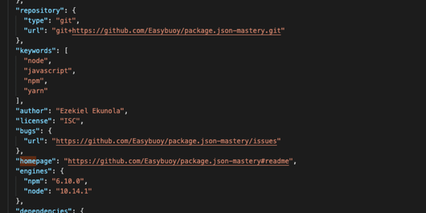 Import package json Import package json